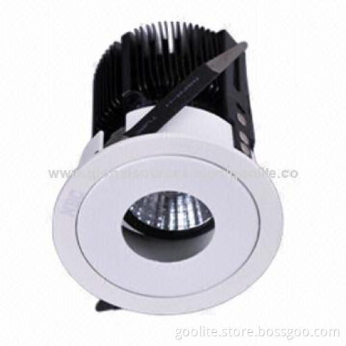 COB 10W LED Downlight, COB Sharpe LED, CE driver, 3 Years Warranty, CE/RoHS Certified